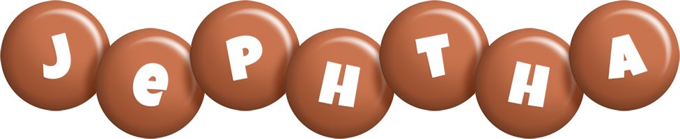 Jephtha candy-brown logo