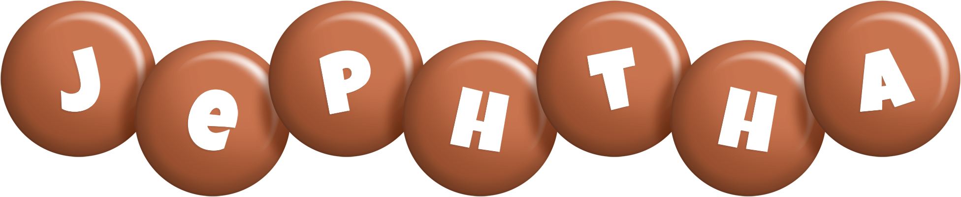 Jephtha candy-brown logo