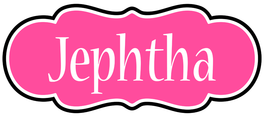 Jephtha invitation logo