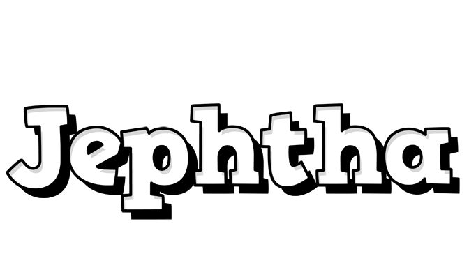 Jephtha snowing logo