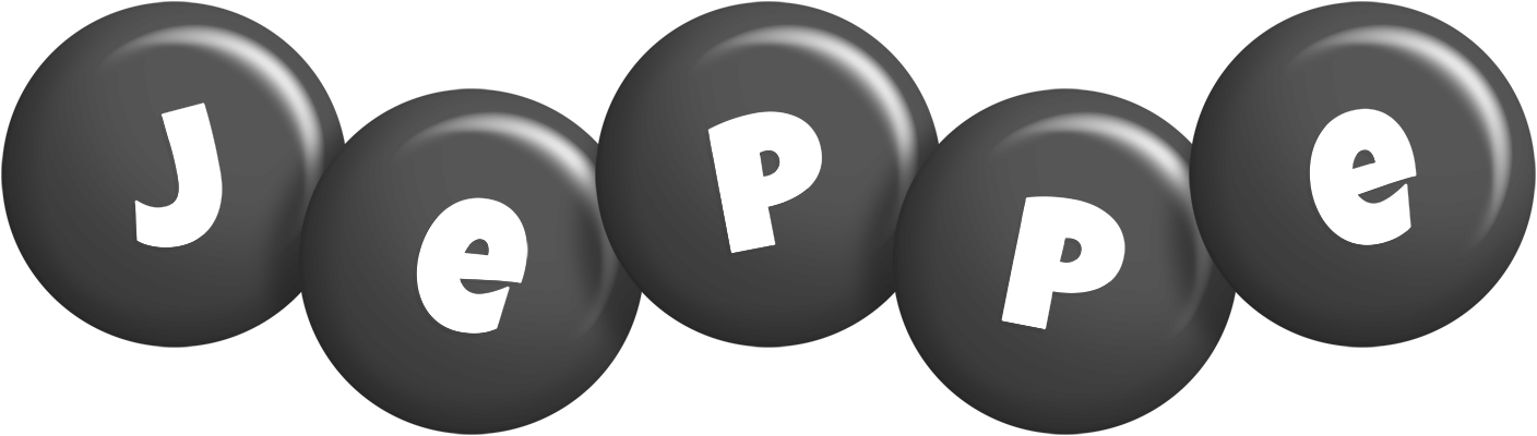 Jeppe candy-black logo