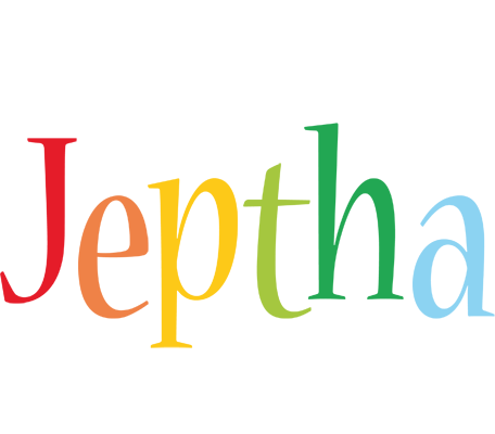 Jeptha birthday logo