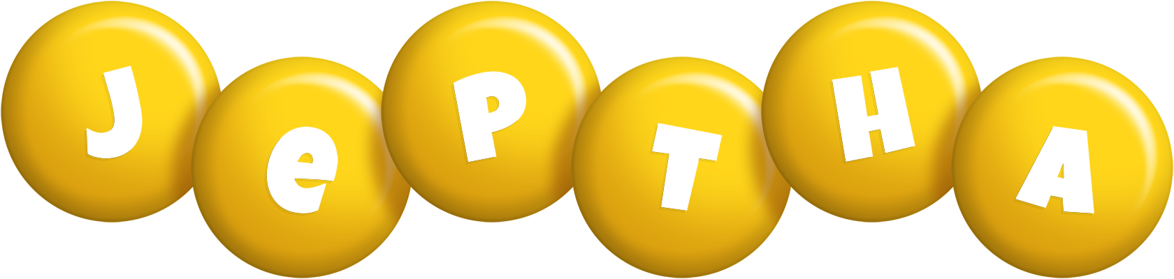 Jeptha candy-yellow logo