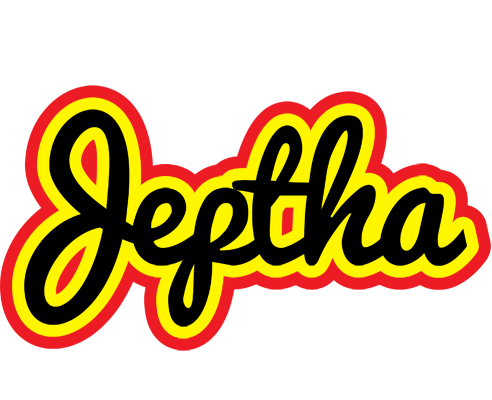 Jeptha flaming logo