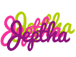 Jeptha flowers logo