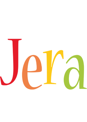 Jera birthday logo