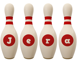 Jera bowling-pin logo