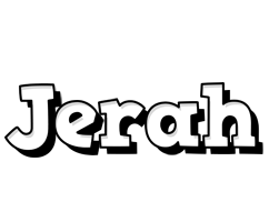 Jerah snowing logo