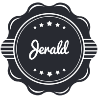 Jerald badge logo