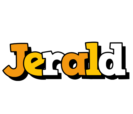 Jerald cartoon logo