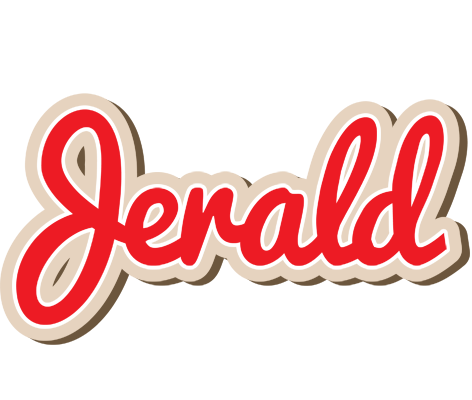 Jerald chocolate logo