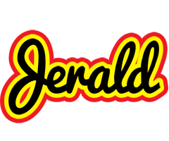 Jerald flaming logo