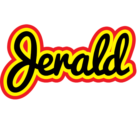 Jerald flaming logo