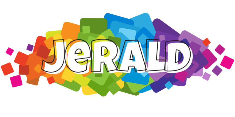 Jerald pixels logo