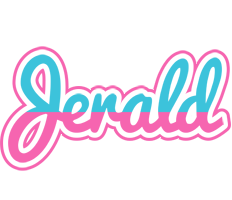 Jerald woman logo