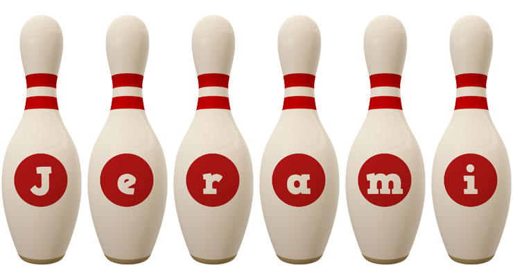 Jerami bowling-pin logo