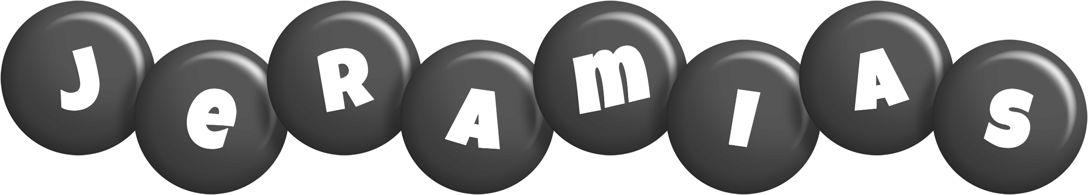 Jeramias candy-black logo