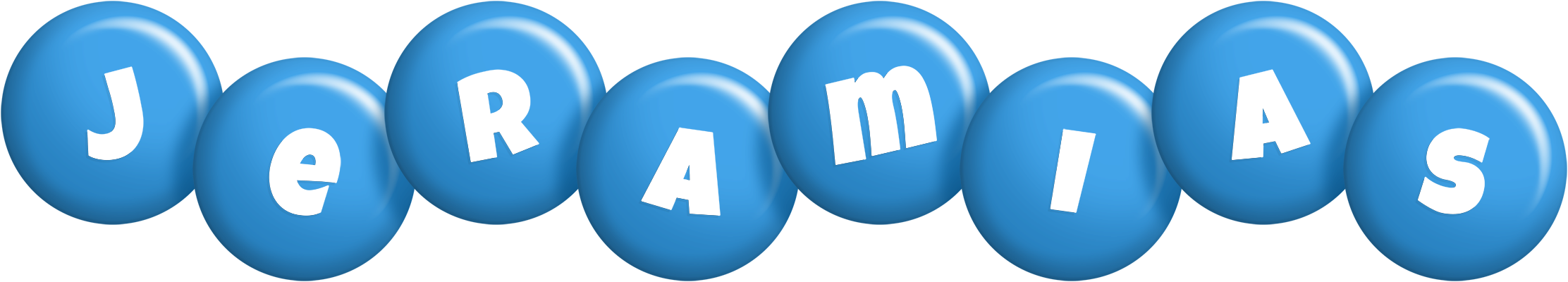 Jeramias candy-blue logo