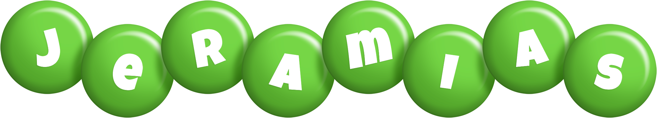 Jeramias candy-green logo