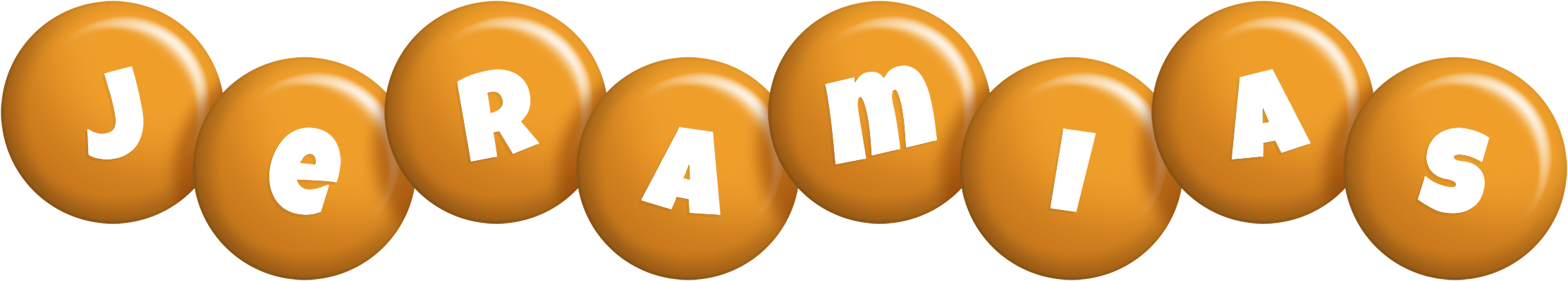 Jeramias candy-orange logo