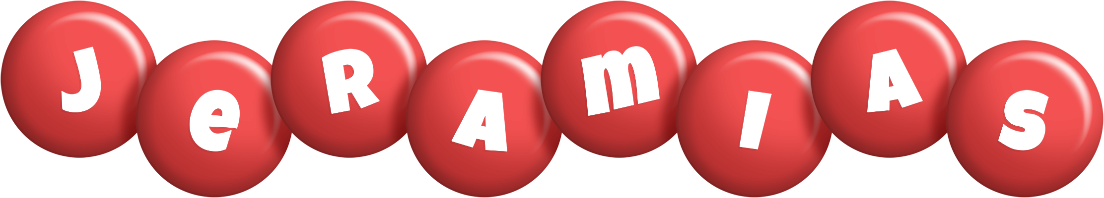 Jeramias candy-red logo