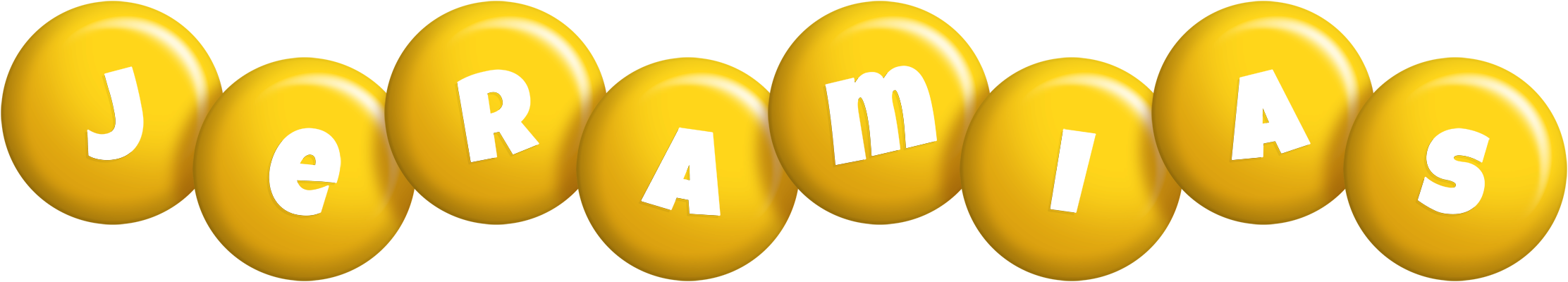 Jeramias candy-yellow logo