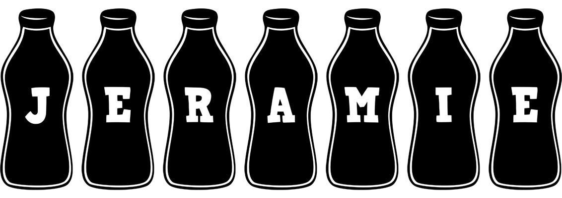 Jeramie bottle logo