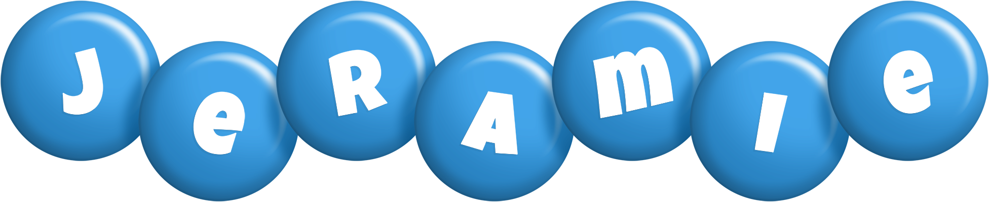 Jeramie candy-blue logo