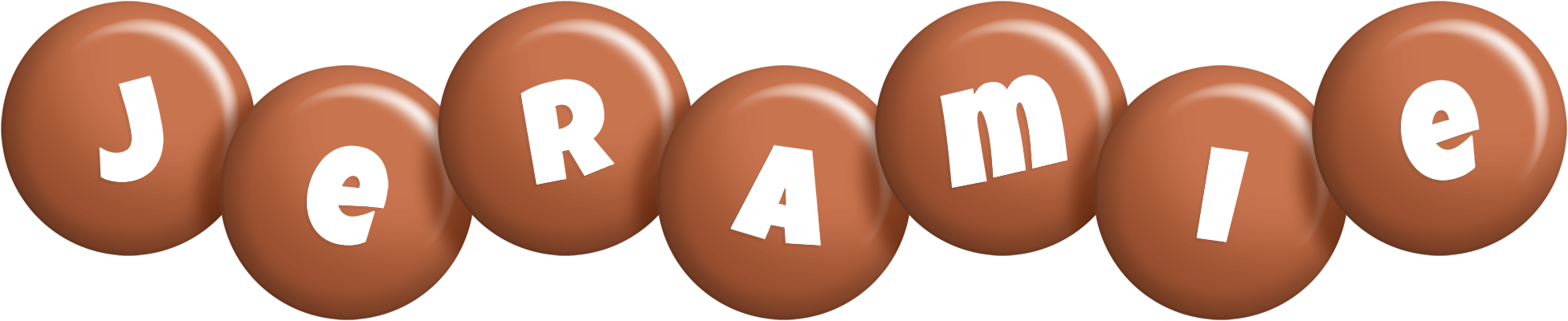 Jeramie candy-brown logo