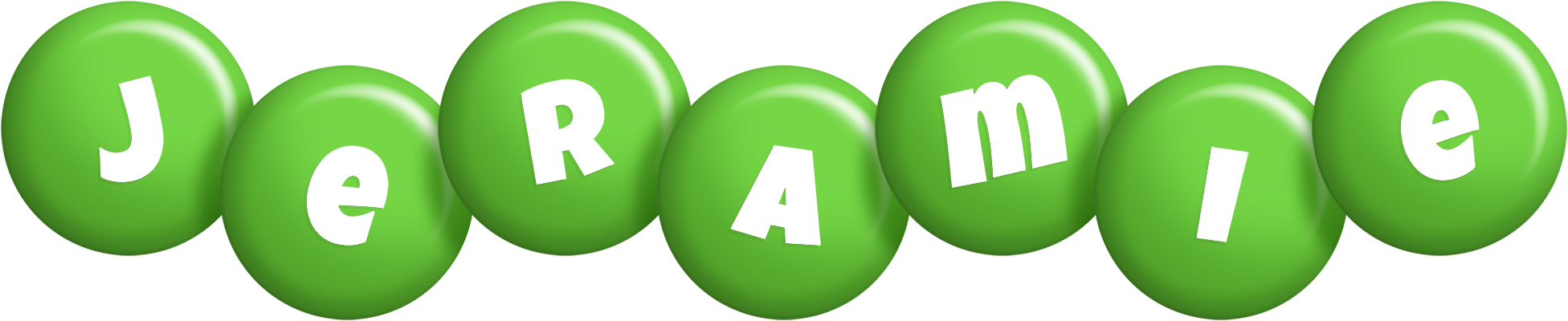 Jeramie candy-green logo
