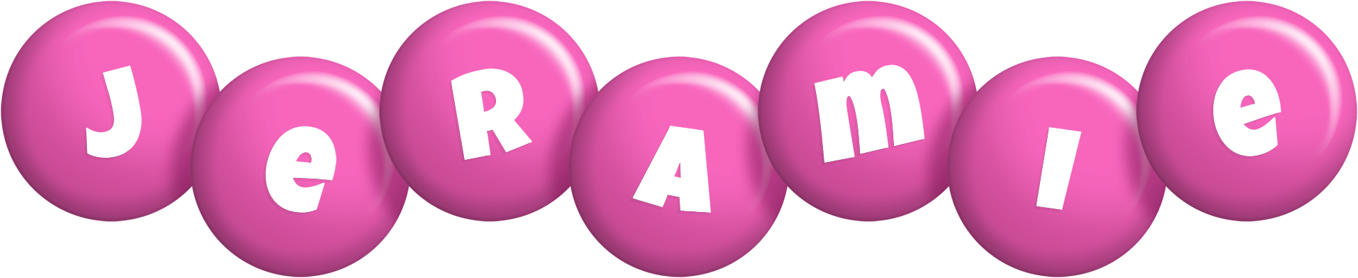 Jeramie candy-pink logo