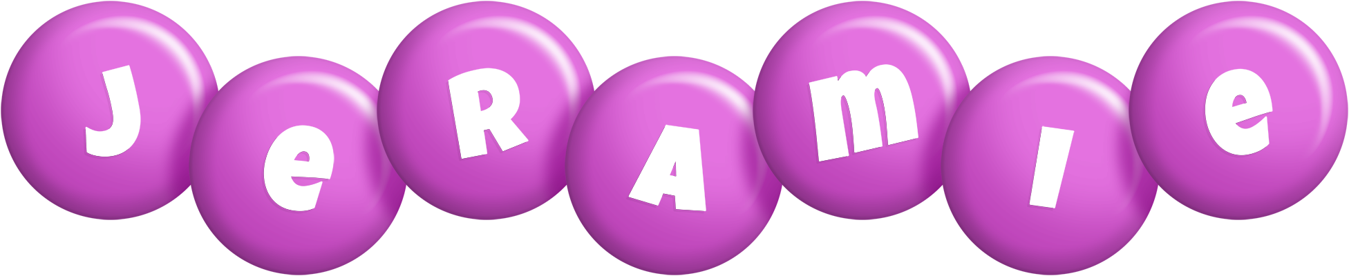 Jeramie candy-purple logo