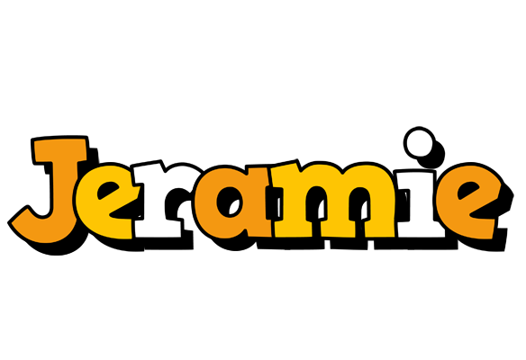 Jeramie cartoon logo