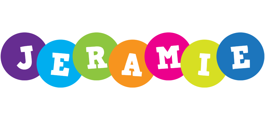 Jeramie happy logo