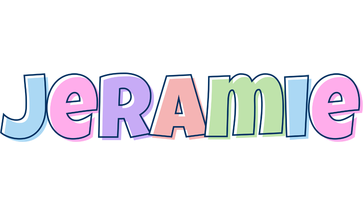Jeramie pastel logo