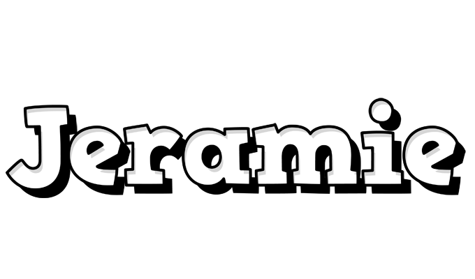 Jeramie snowing logo