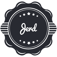 Jerd badge logo