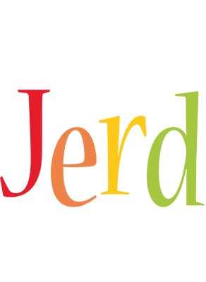 Jerd birthday logo