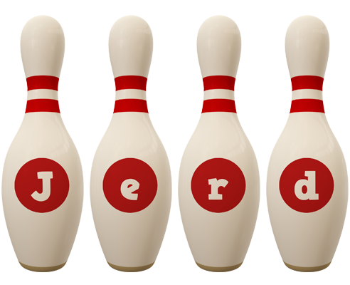 Jerd bowling-pin logo