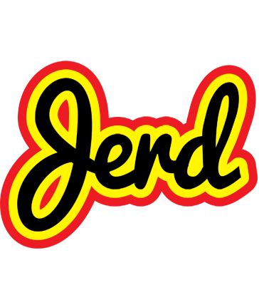Jerd flaming logo