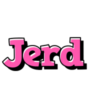 Jerd girlish logo