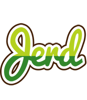 Jerd golfing logo