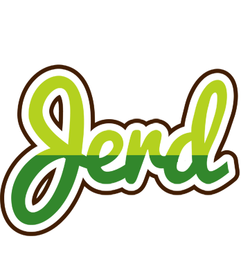 Jerd golfing logo