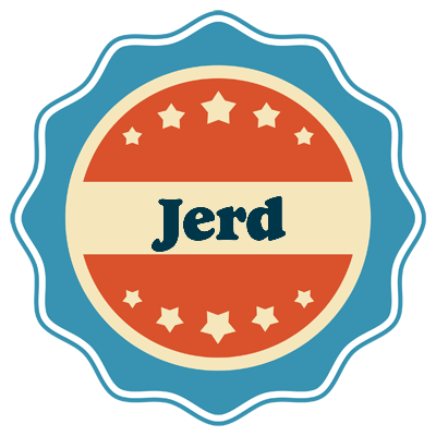 Jerd labels logo