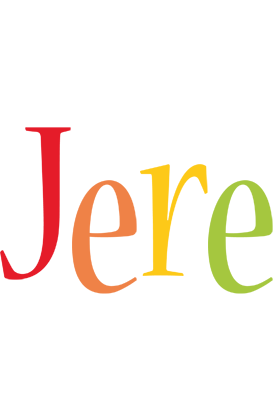 Jere birthday logo