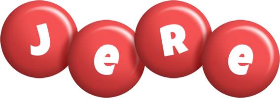 Jere candy-red logo