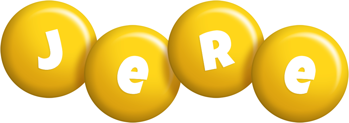 Jere candy-yellow logo