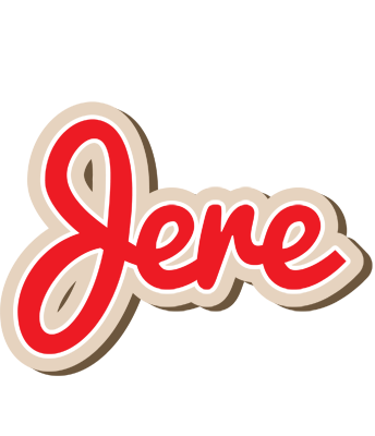 Jere chocolate logo