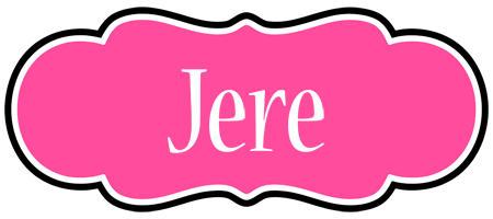 Jere invitation logo