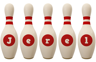 Jerel bowling-pin logo